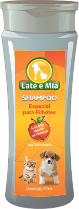 Shampoo Filhotes Late e Mia